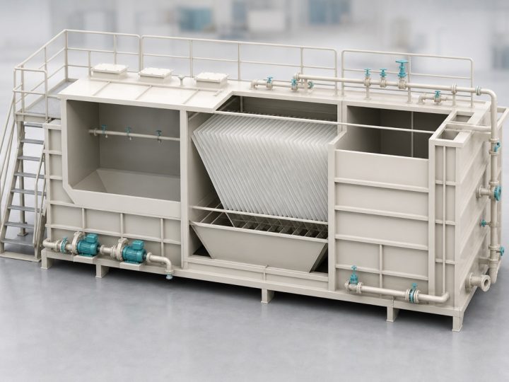 PP斜管沉淀池