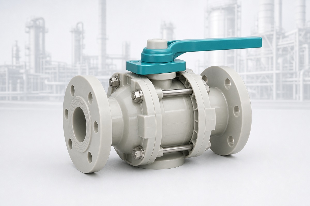 PP法兰球阀