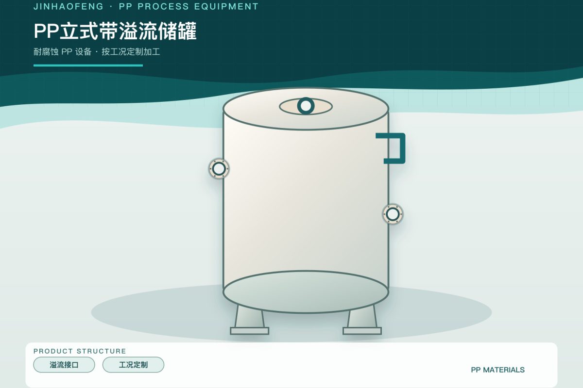 PP槽体溢流口怎么设计？防止液位失控的实用方法