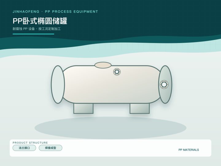PP卧式椭圆储罐