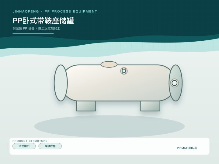 PP卧式带鞍座储罐