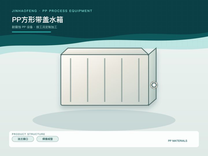 PP方形带盖水箱