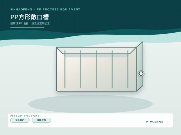 PP方形敞口槽