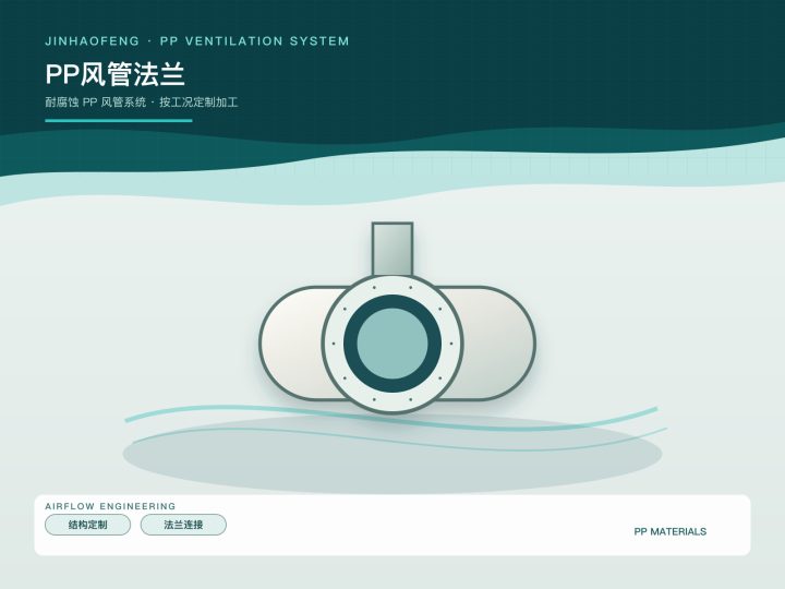PP风管法兰