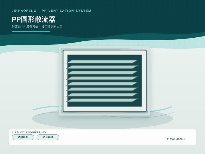 PP圆形散流器
